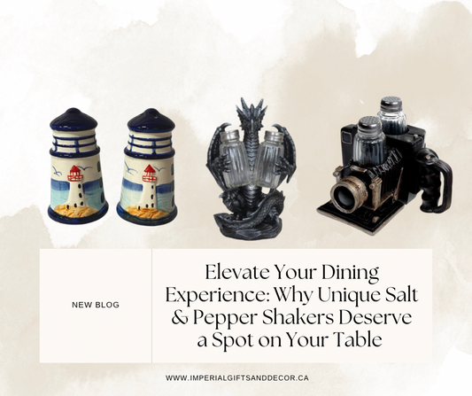 Elevate Your Dining Experience: Why Unique Salt and Pepper Shakers Deserve a Spot on Your Table