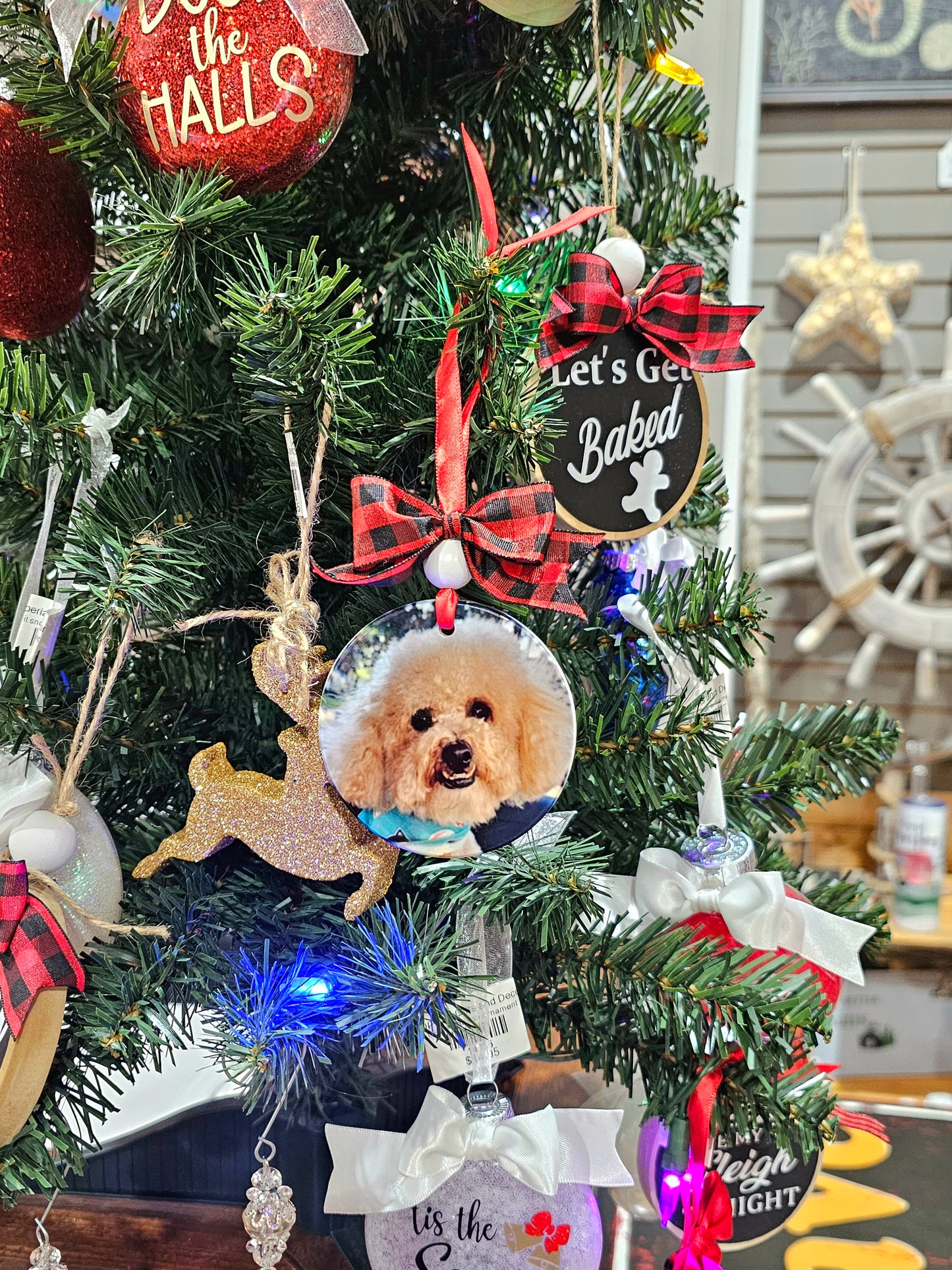 Custom Pet Photo Ornament
