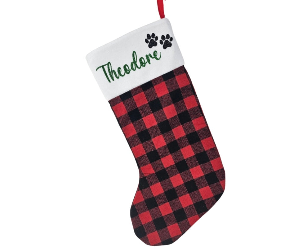 Personalized Pet Christmas Stocking