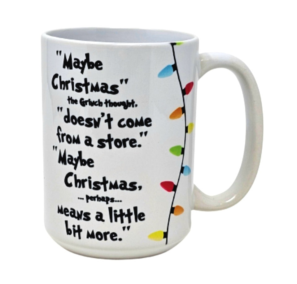 Grinch Christmas Mug