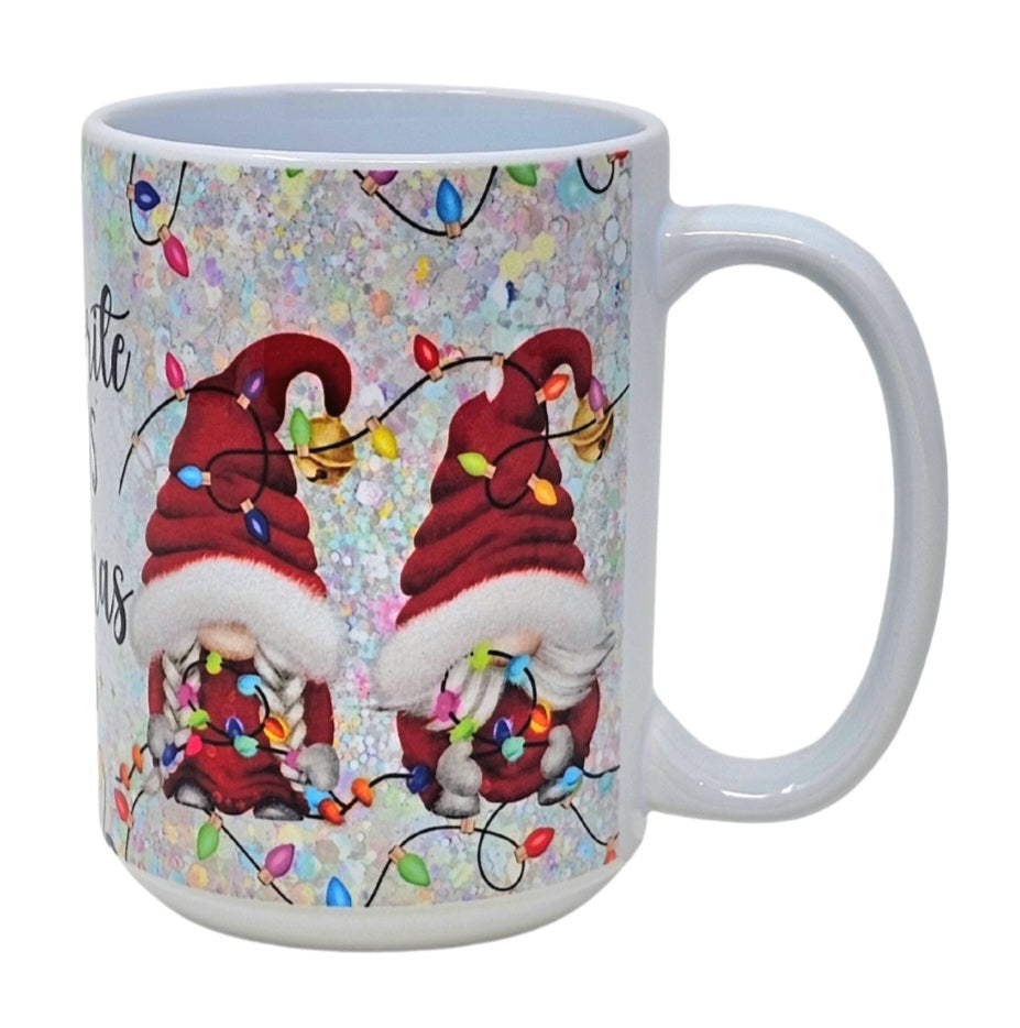 My Favorite Colour Is Christmas Lights Mug
