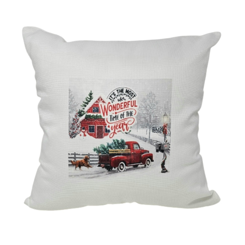 It's The Most Wonderful Time Of The Year Christmas Pillow