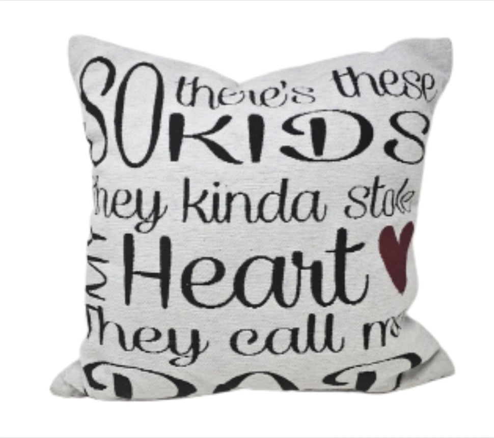 They Call Me Dad Heart Pillow