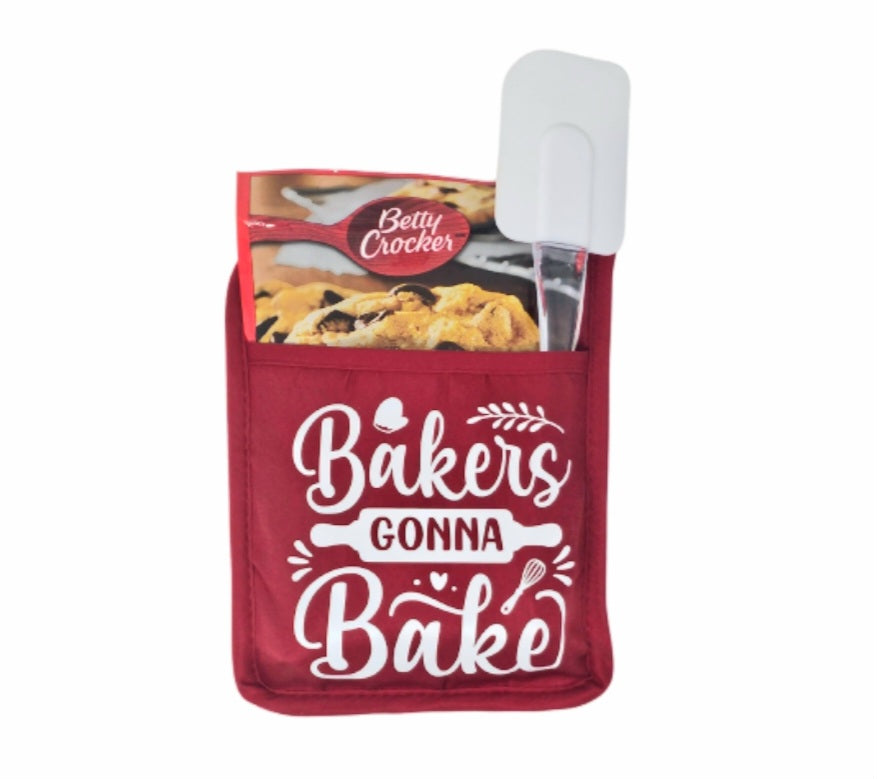 Christmas Cookie Mix Pot Holder Gift Set