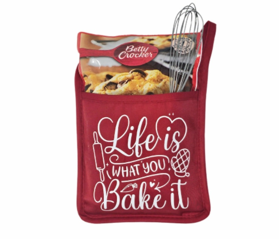 Christmas Cookie Mix Pot Holder Gift Set