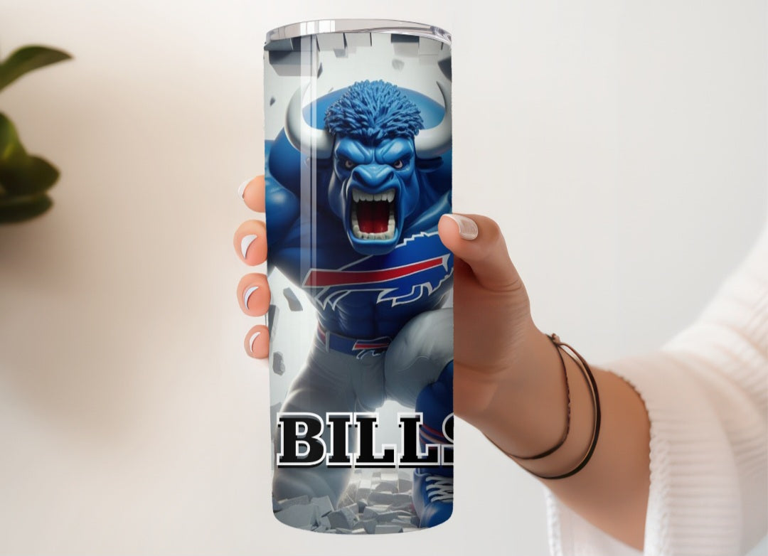 Buffalo Bills Insulated Tumbler With Straw