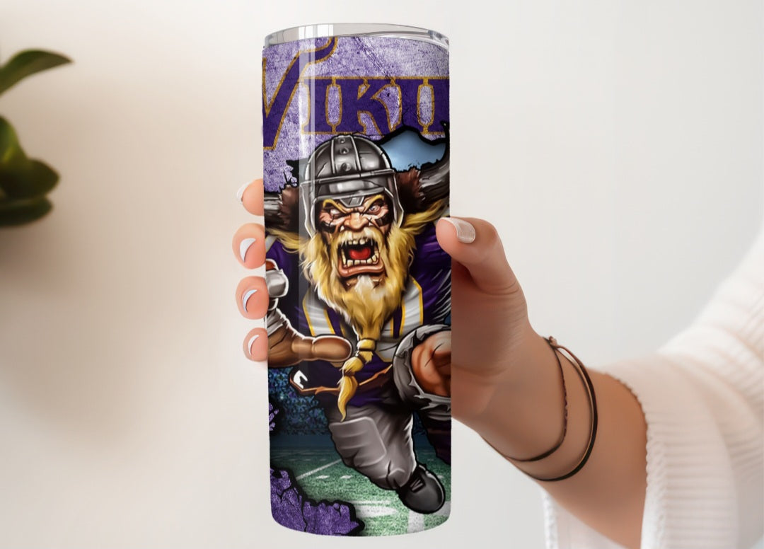 Minnesota Vikings Insulated Tumbler With Straw