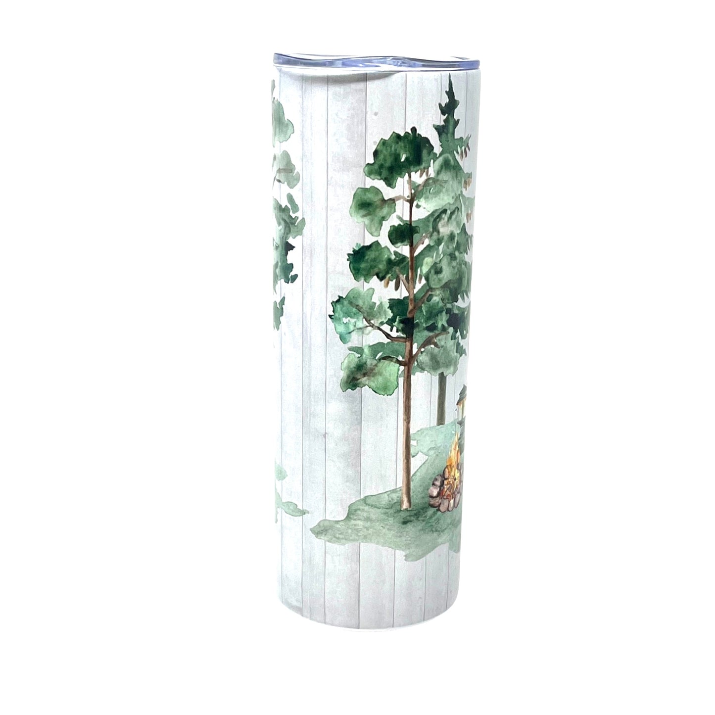 Happy Camper Insulated Tumbler With Straw