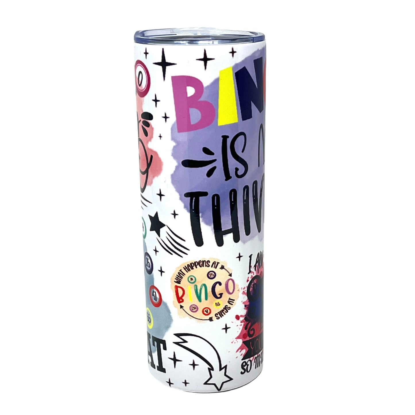 Bingo Insulated Tumbler With Straw