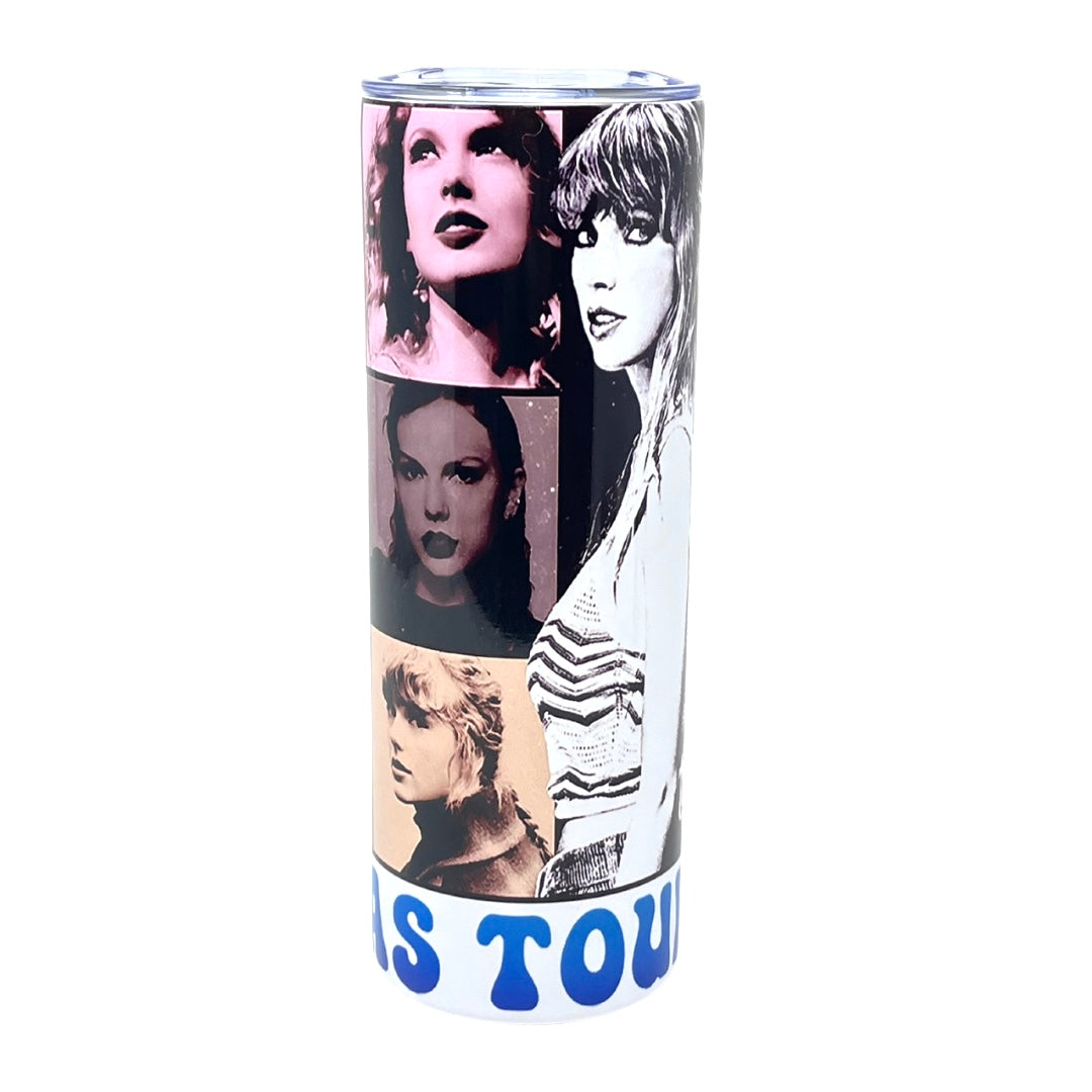 Taylor Swift Eras Tour Insulated Tumbler With Straw
