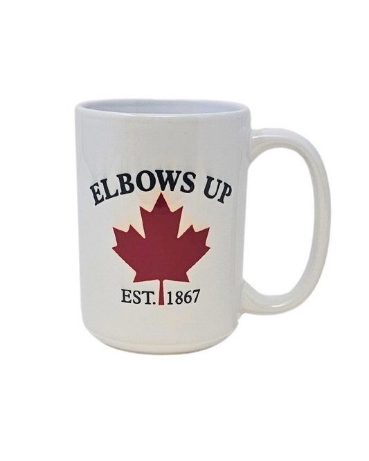 Elbows Up Canada Mug