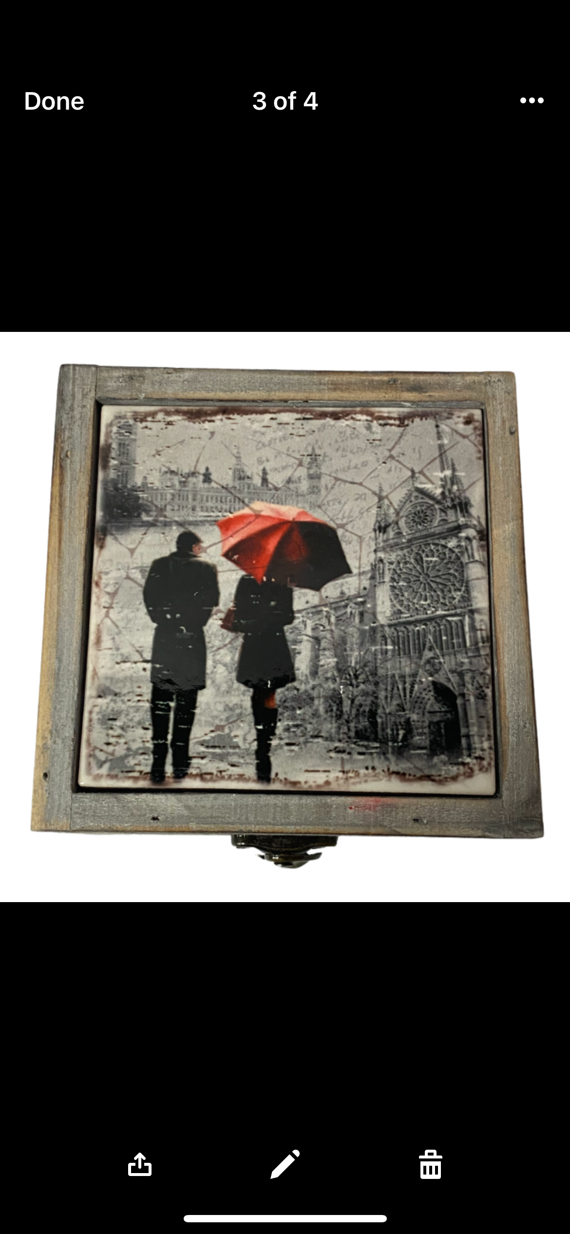 Red Umbrella Boxes - Available in 3 Sizes