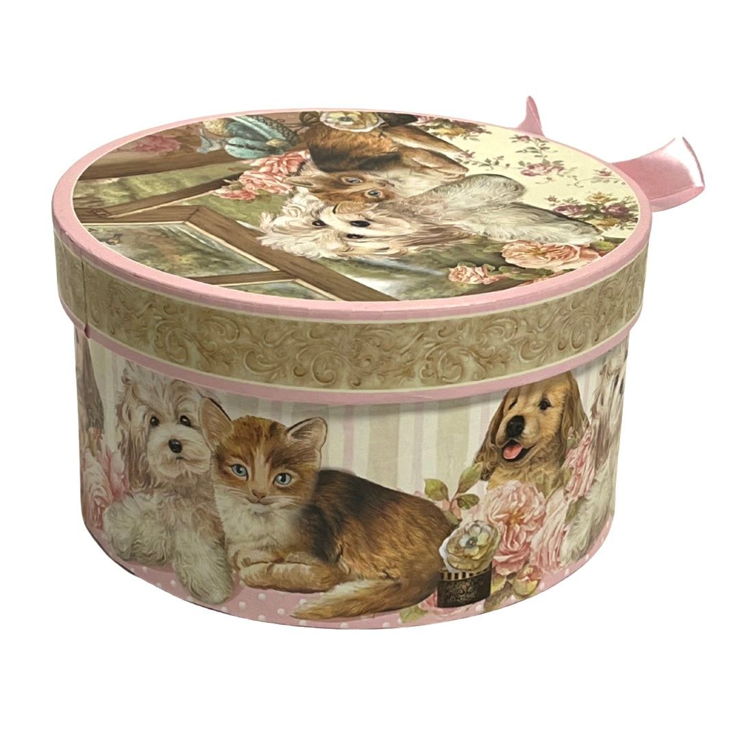 Dog & Cat Cappuccino/Saucer Gift Box Set