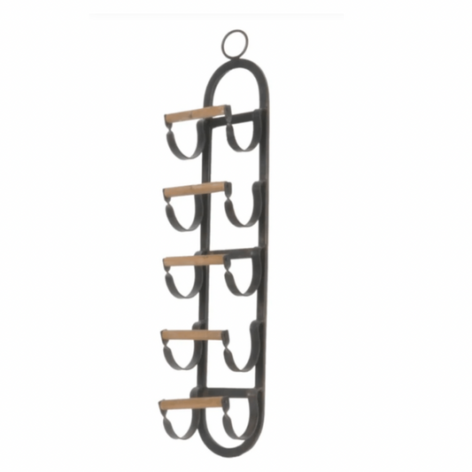Metal Wall Mounted Wine Rack