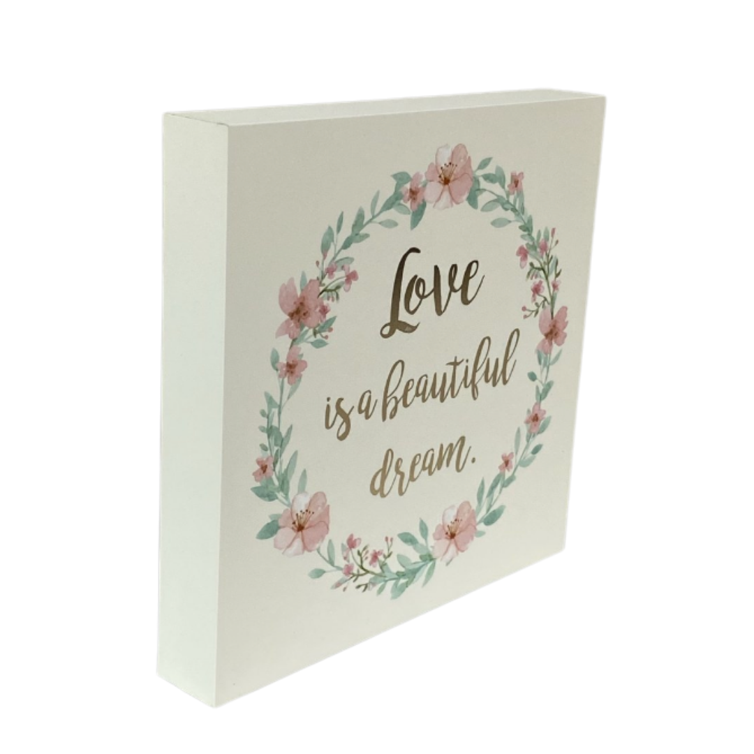 Beautiful Dream Block Sign