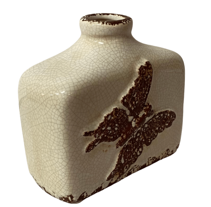 Small Butterfly & Dragonfly Vases