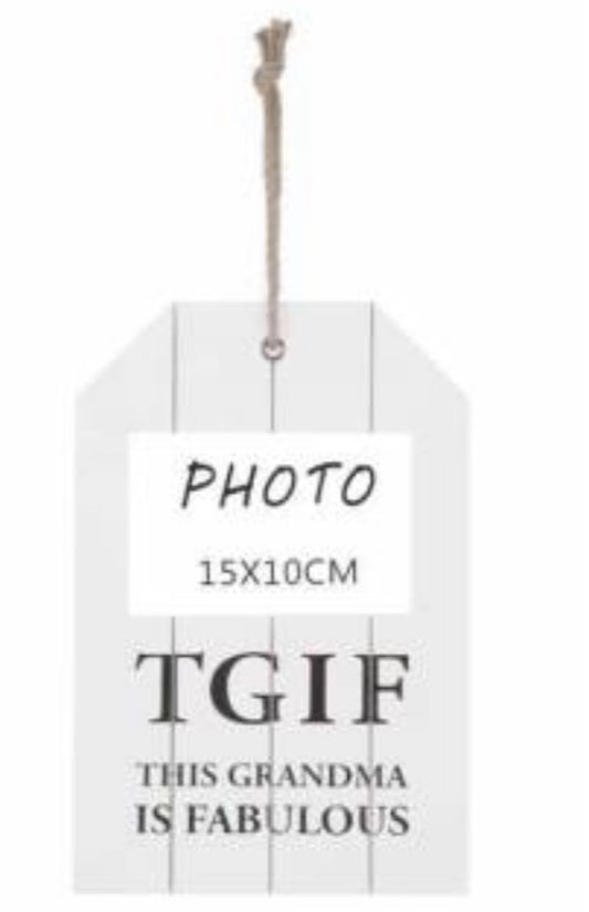 hanging photo frame gift for grandmothers