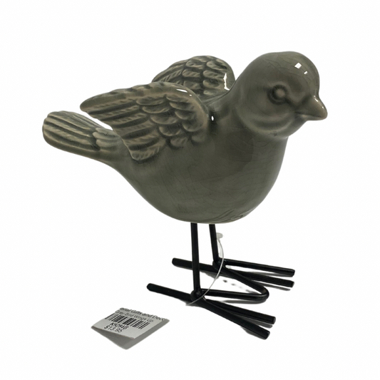 Grey Standing Ceramic Bird - Available in 2 Styles