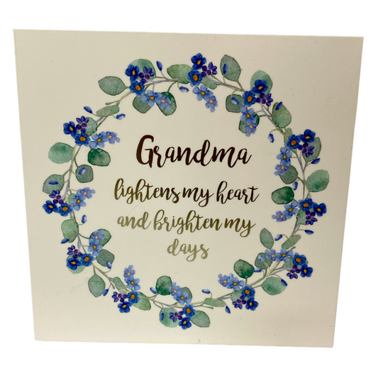 Grandmas Block Sign