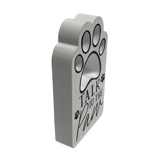 Talk To The Paw Block