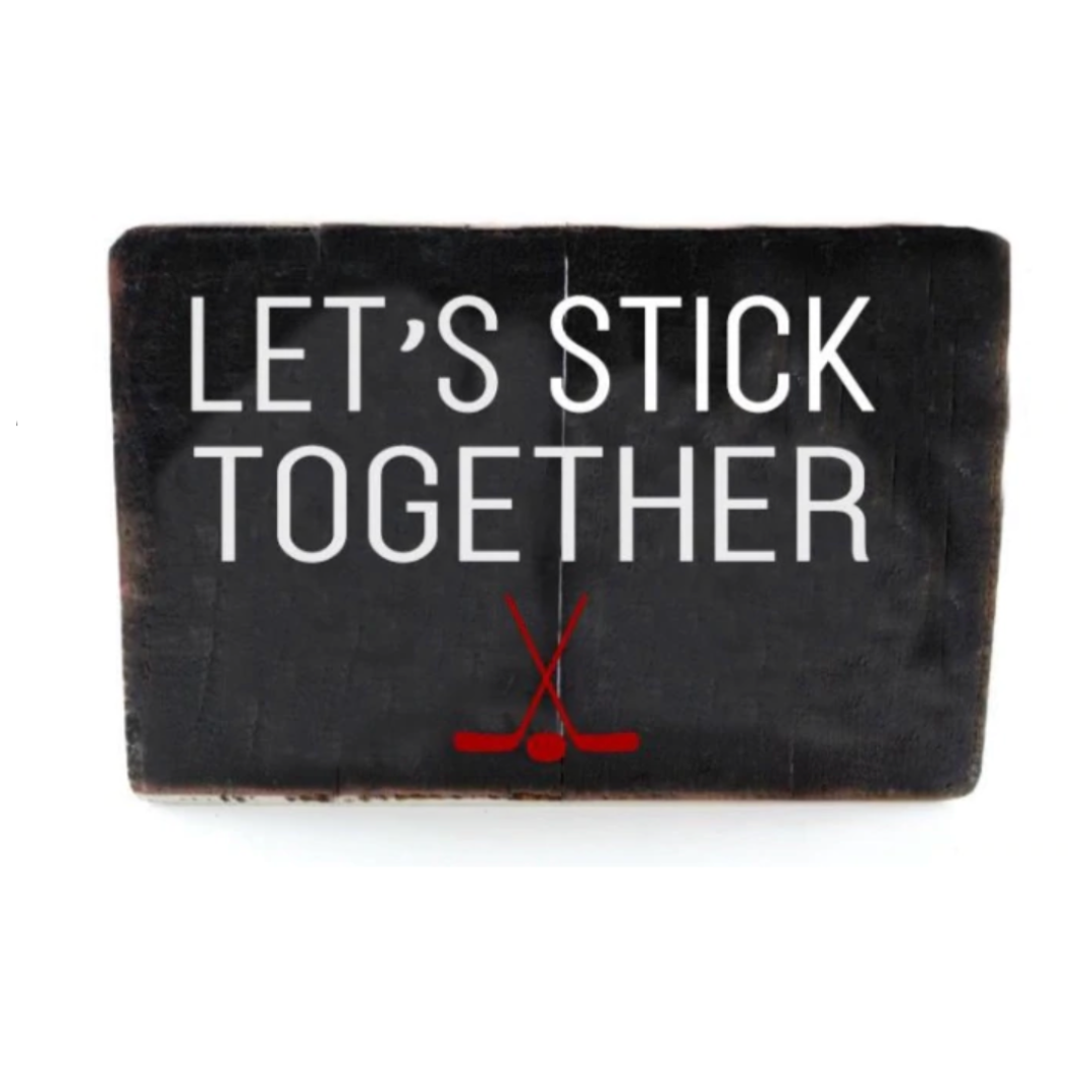 Hockey Box Signs - Available in 2 Styles