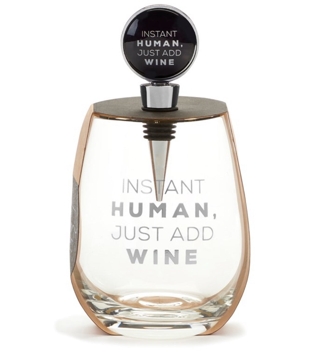 Wine Glass & Bottle Toppers - Available in 4 Styles