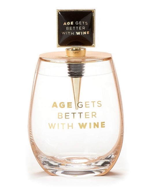 Wine Glass & Bottle Toppers - Available in 4 Styles