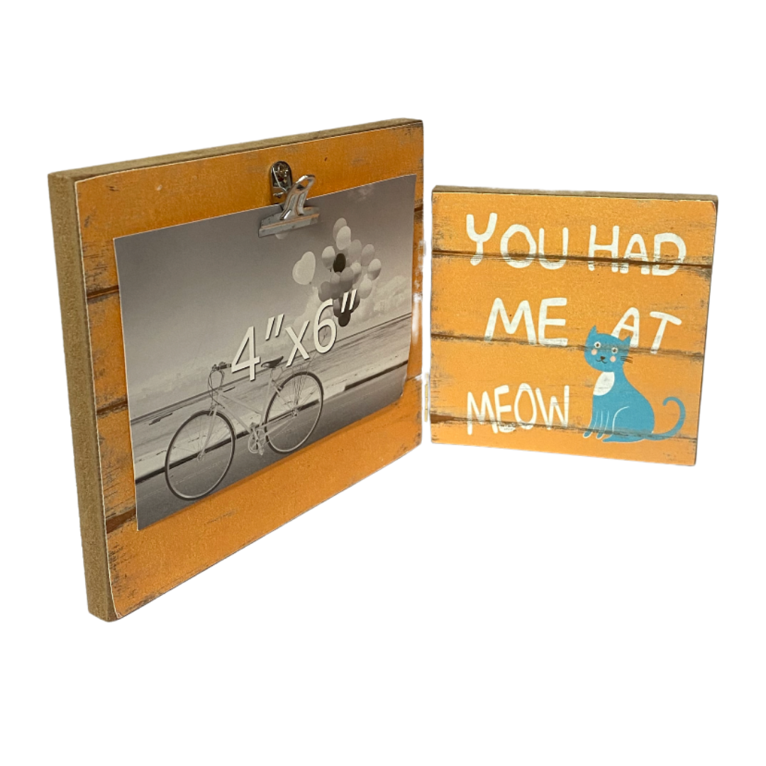 You Had Me At Meow Foldable Photo Clip