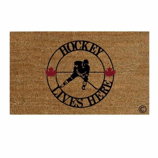 Hockey Door Mats - Available in 2 Styles