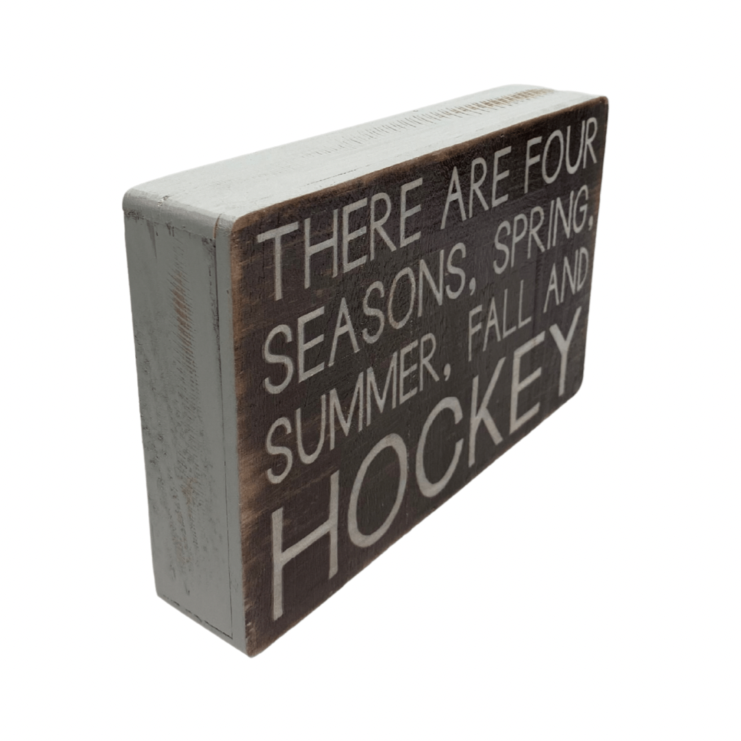 4 Seasons Hockey Box Sign