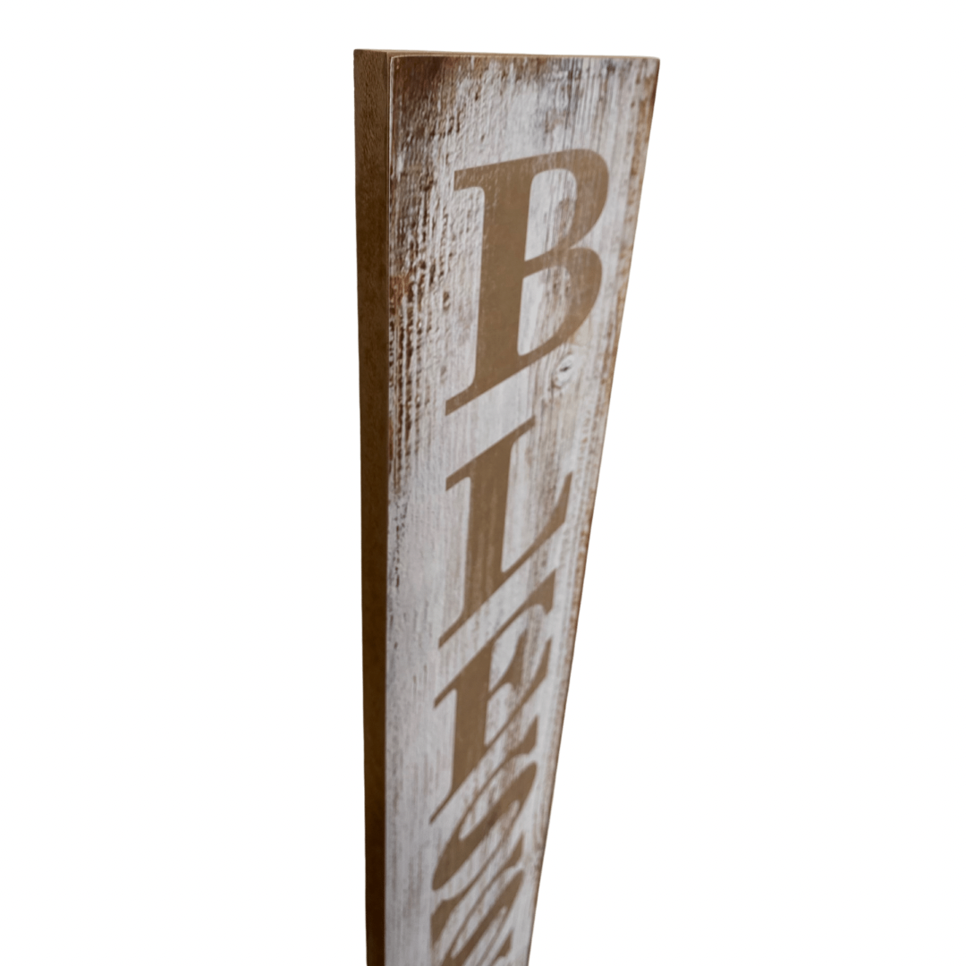 Blessed Vintage Wooden Sign