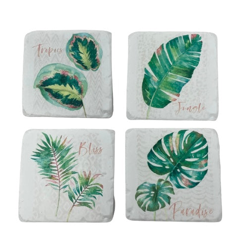 Tropical Coaster Set - Set Of 4