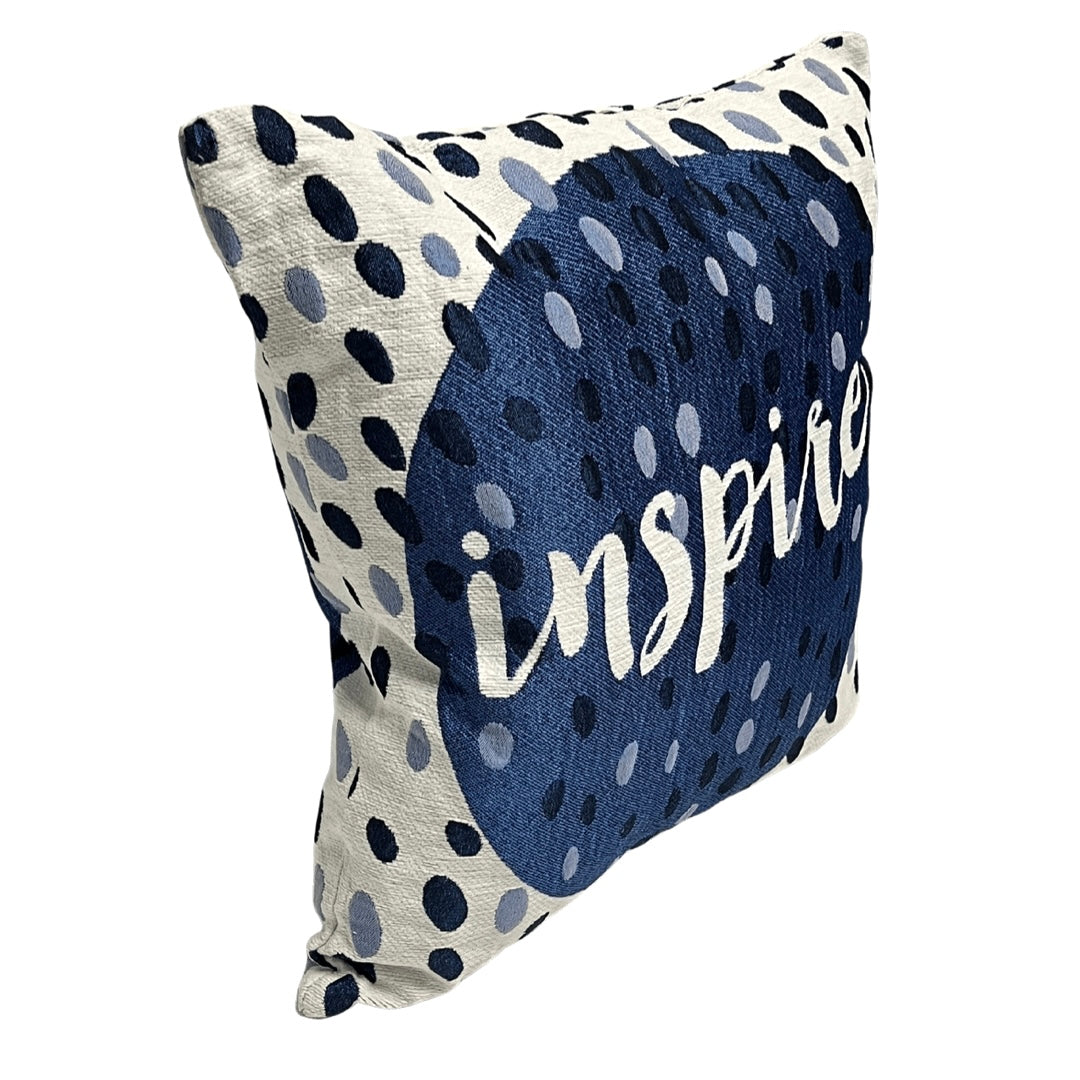 Inspirational accent pillow