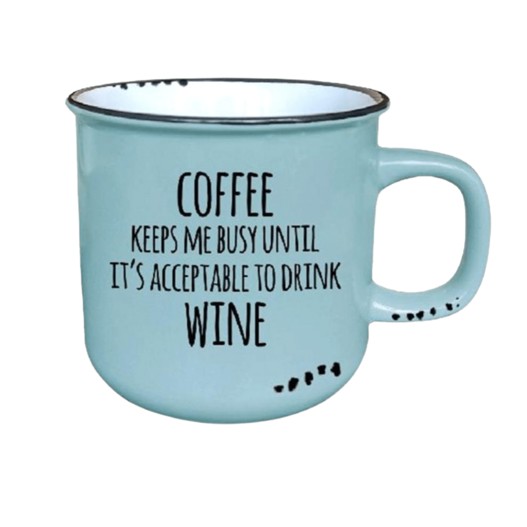 Blue Ceramic Mugs - Available in 2 Styles