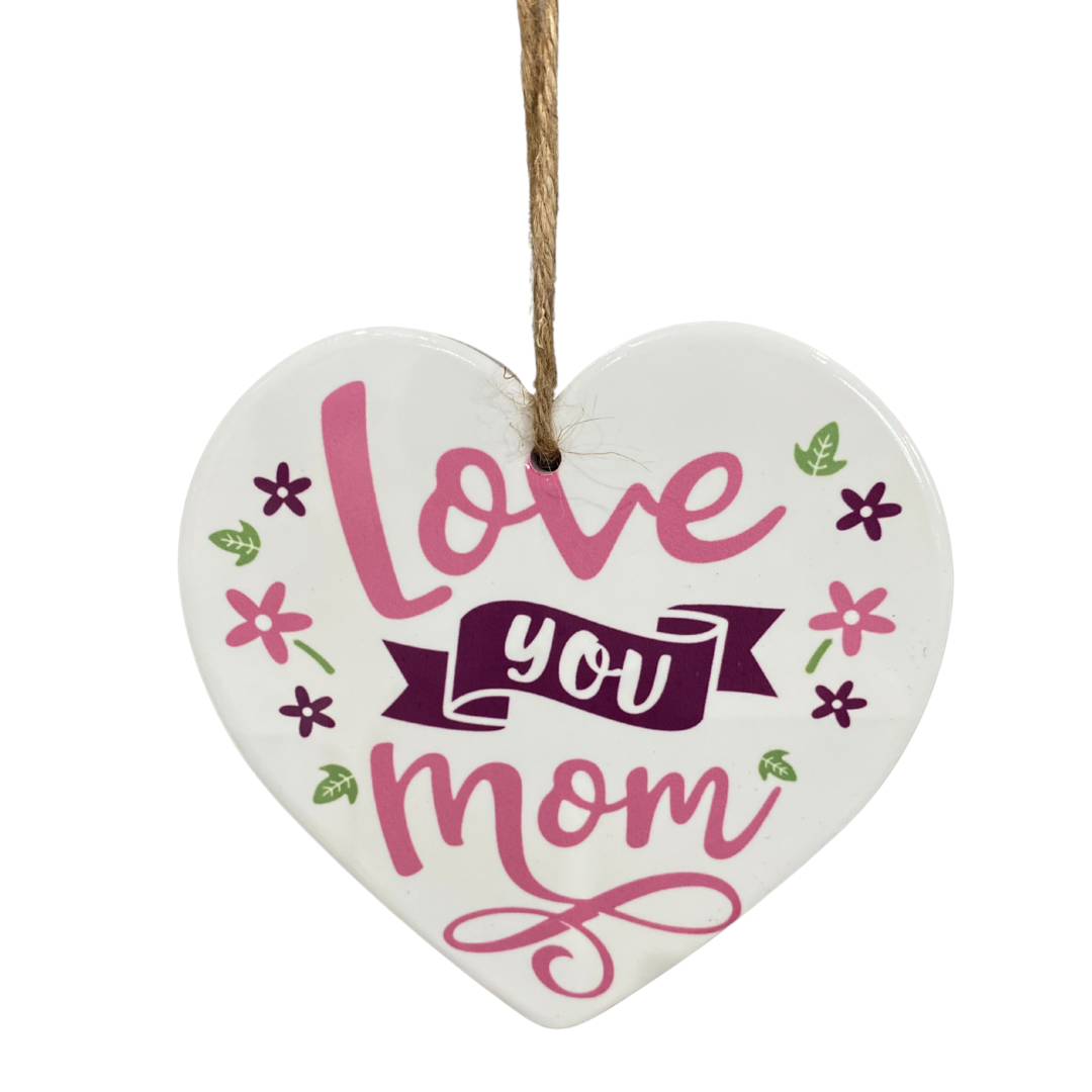 ceramic heart gift for mom