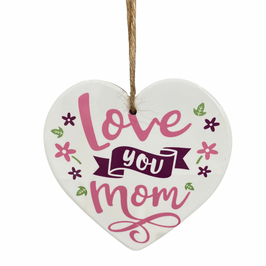 ceramic heart gift for mom