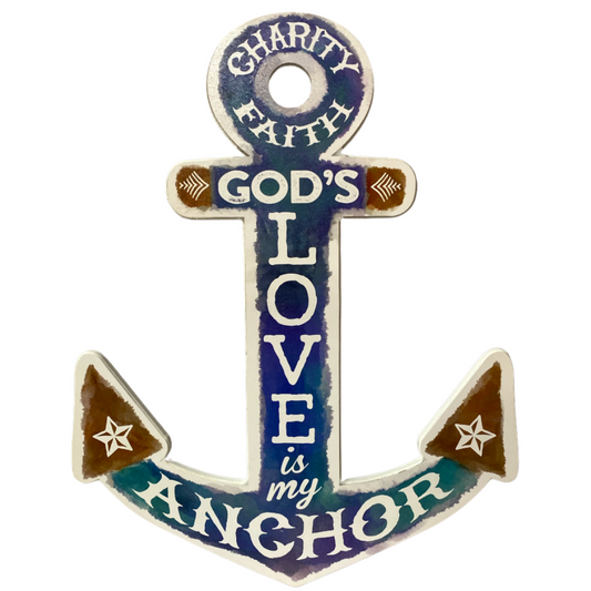 Wooden Decorative Anchors - Available in 3 Styles