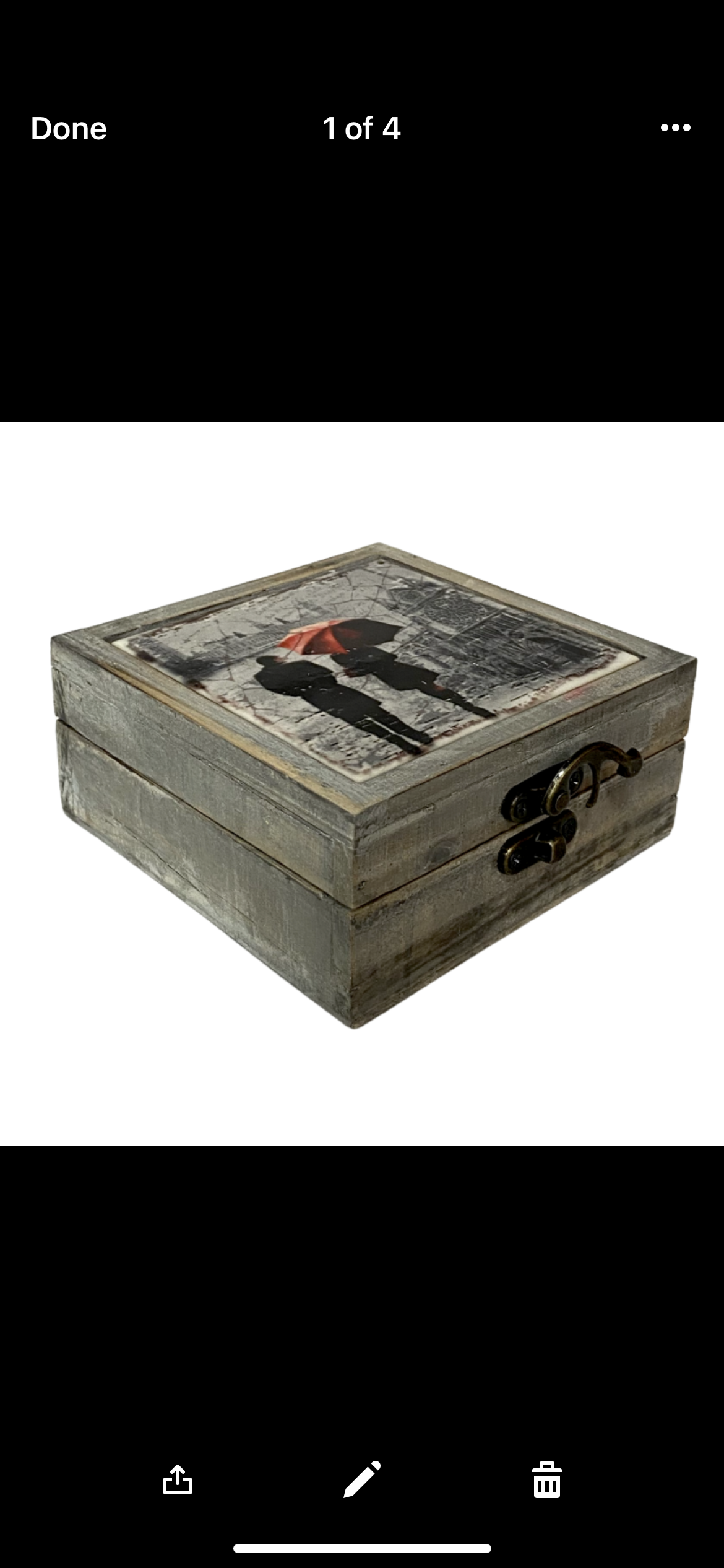 Red Umbrella Boxes - Available in 3 Sizes