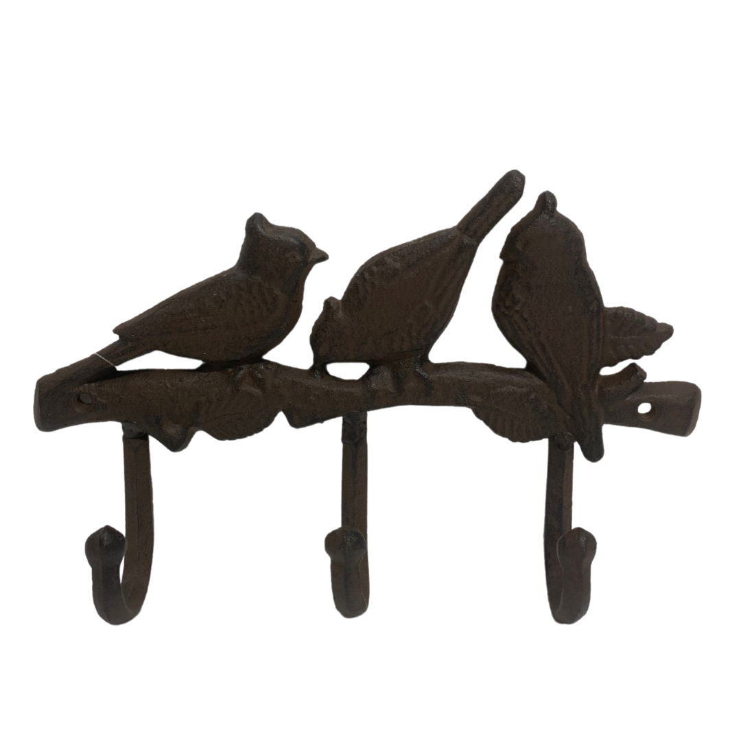 3 Birds Metal Wall Hook