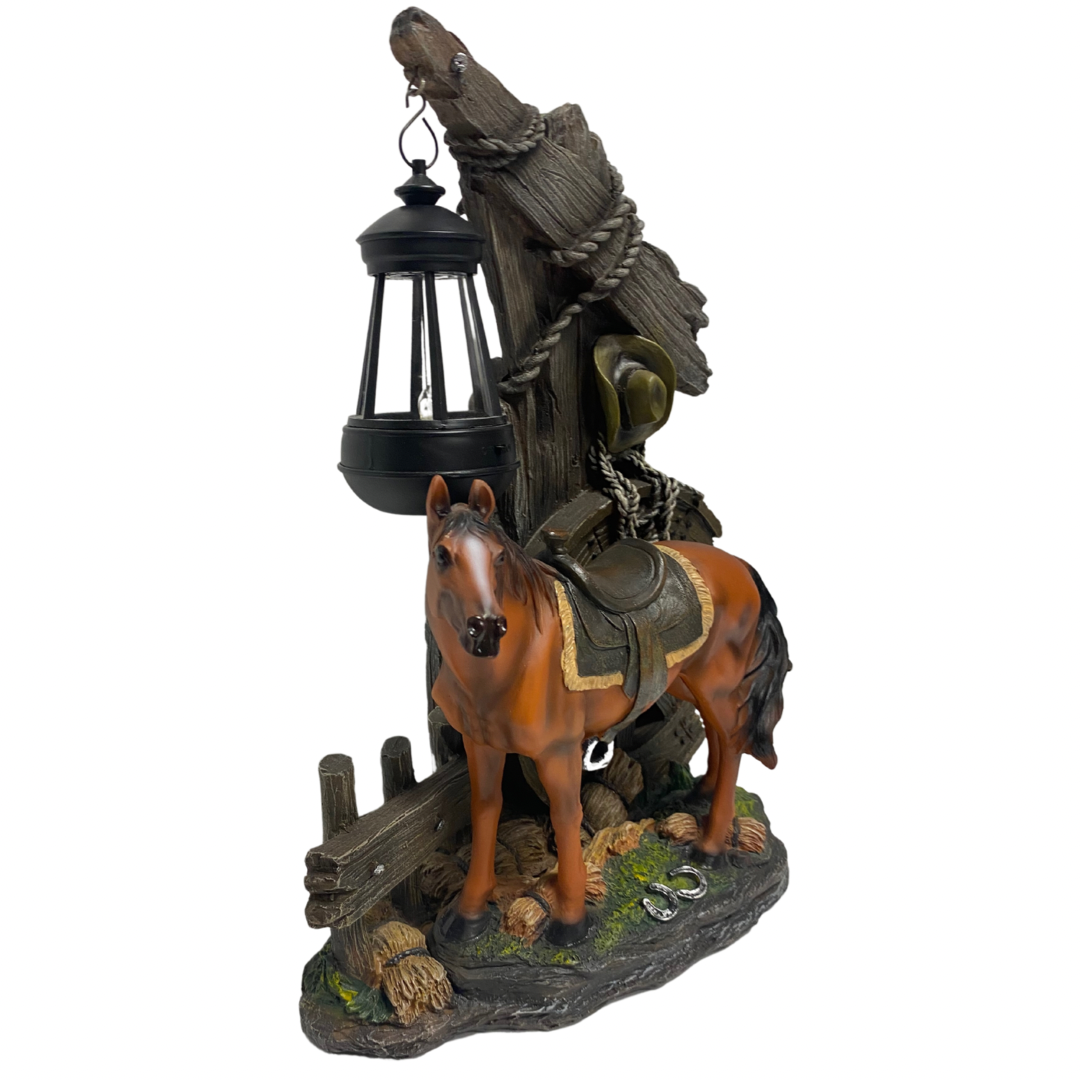 Horse With Lantern
