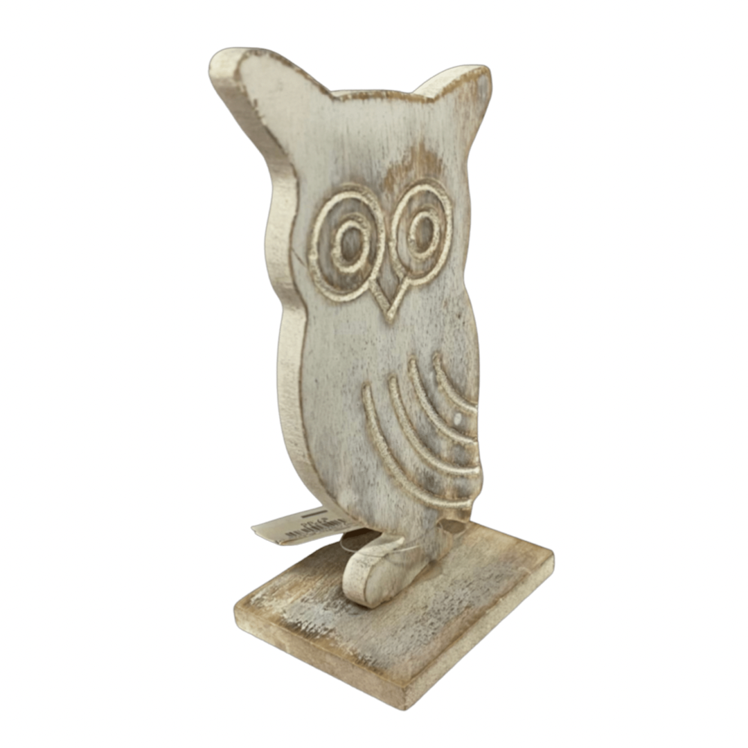 Wooden Vintage Owl - Available in 2 Sizes