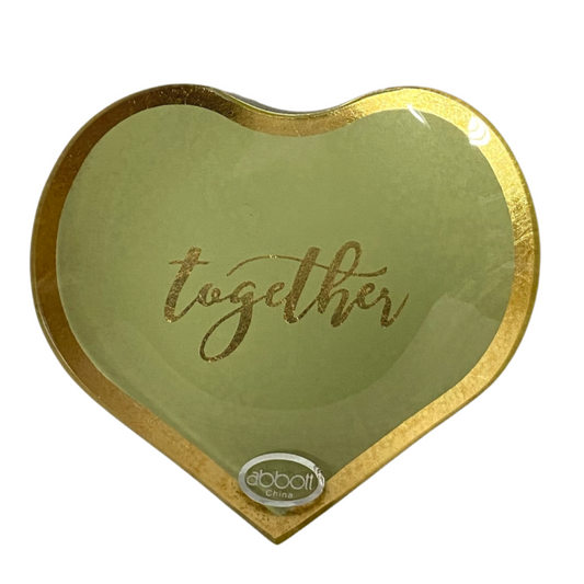 Heart Shaped Together Dish