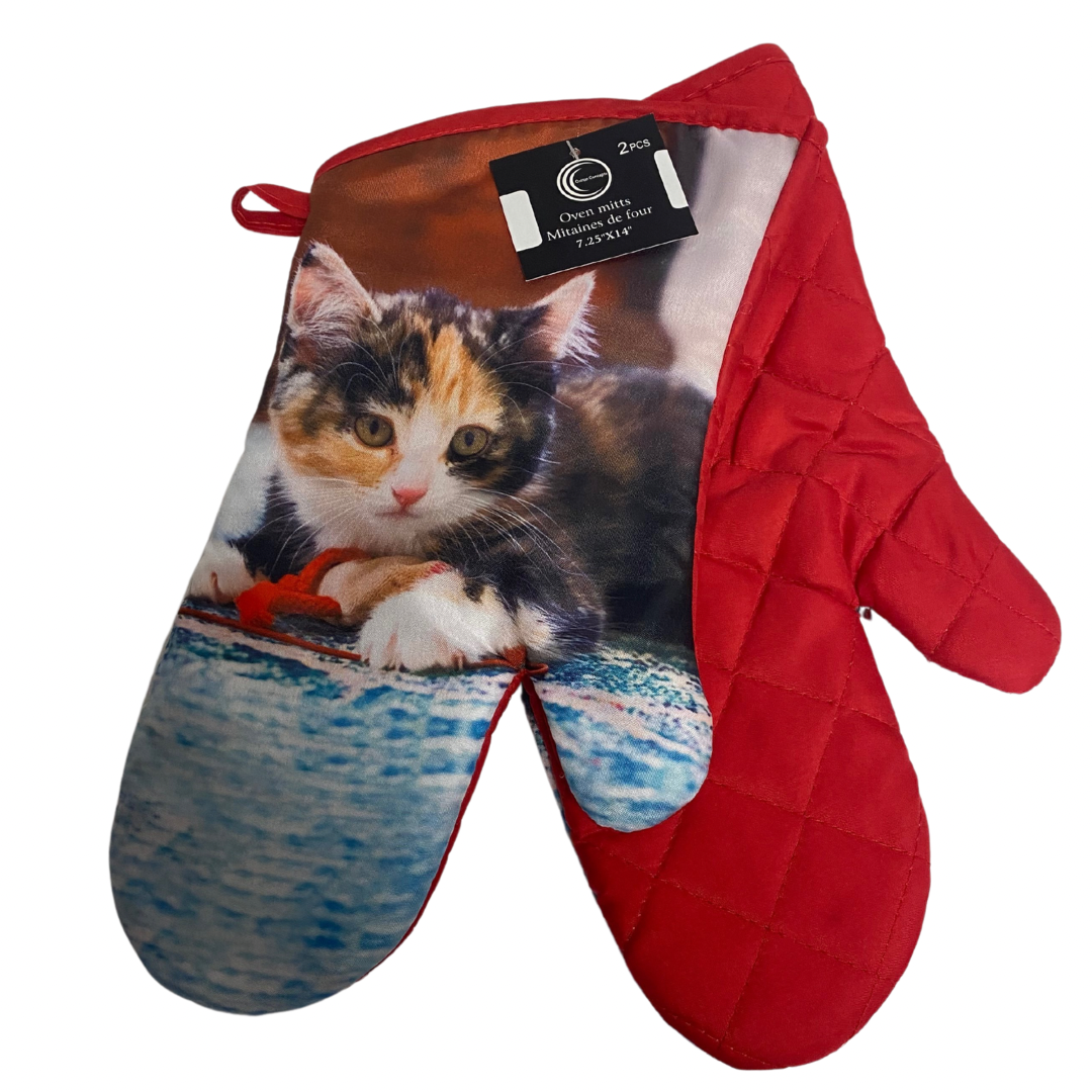 Cat & Dog Oven Mits - Available In 2 Styles