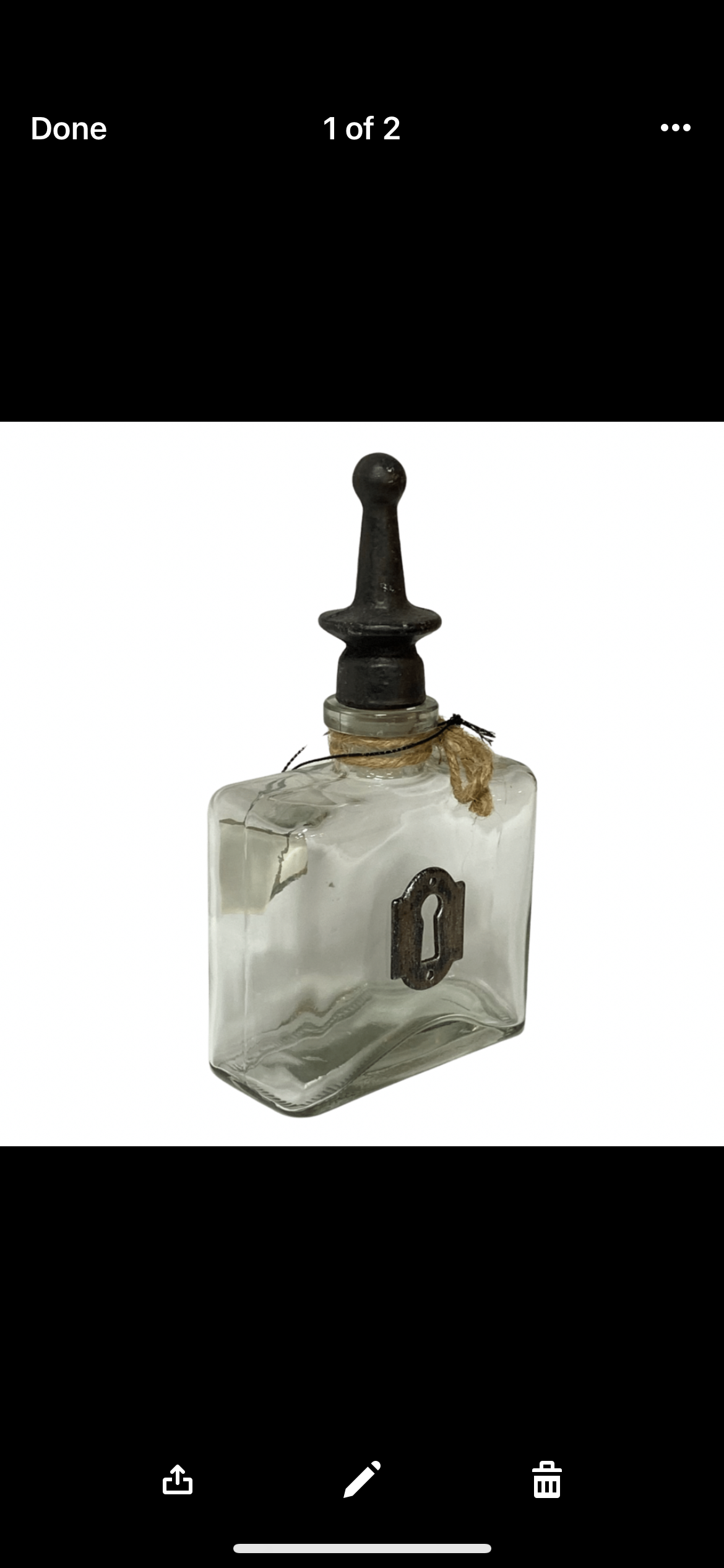 Tapio Glass Bottles With Rope - Available in 2 Styles