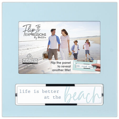 Beach Flip Photo Frame