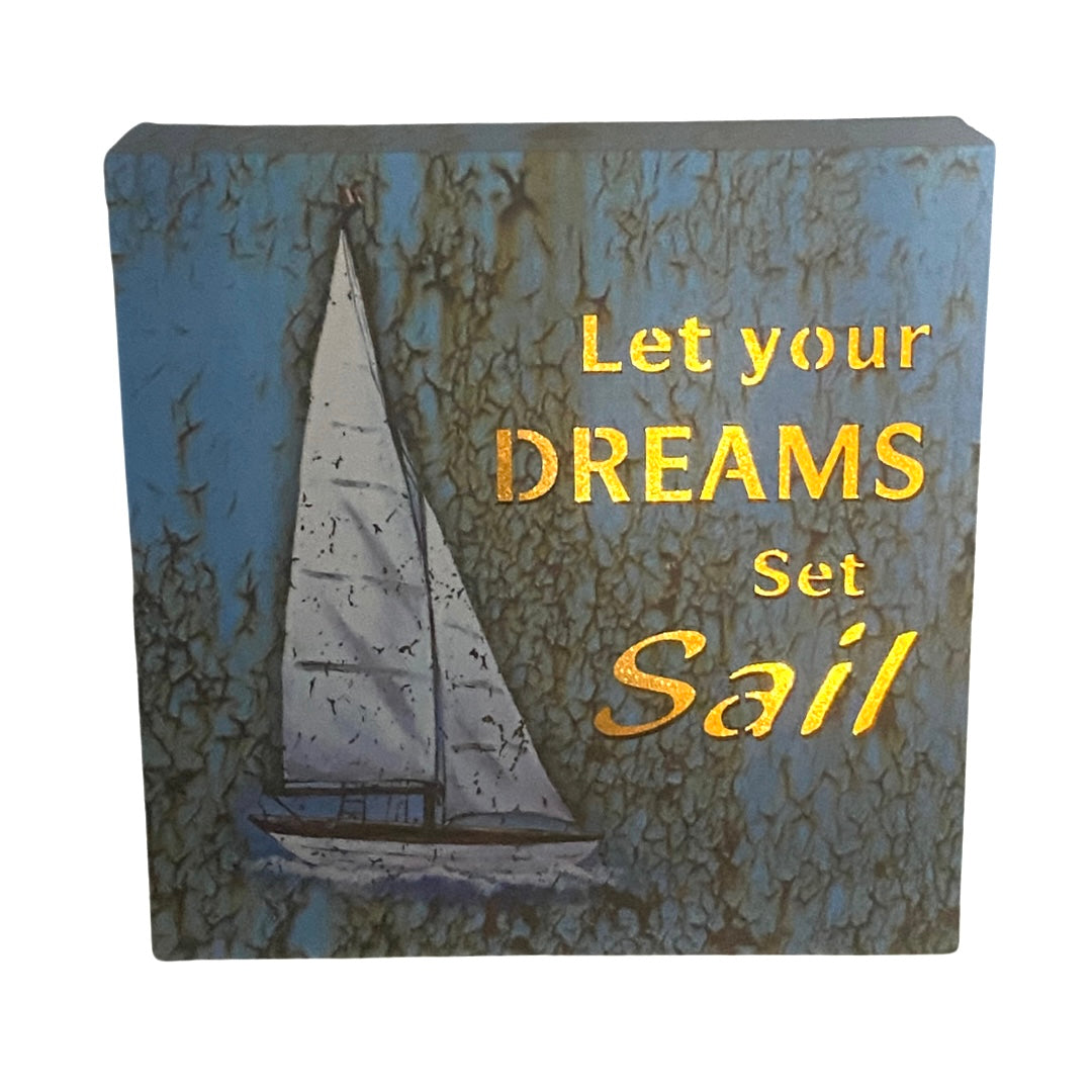 Nautical LED Plaques - Available in 2 Styles