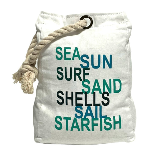 Sea Sun Surf Nautical Door Stop