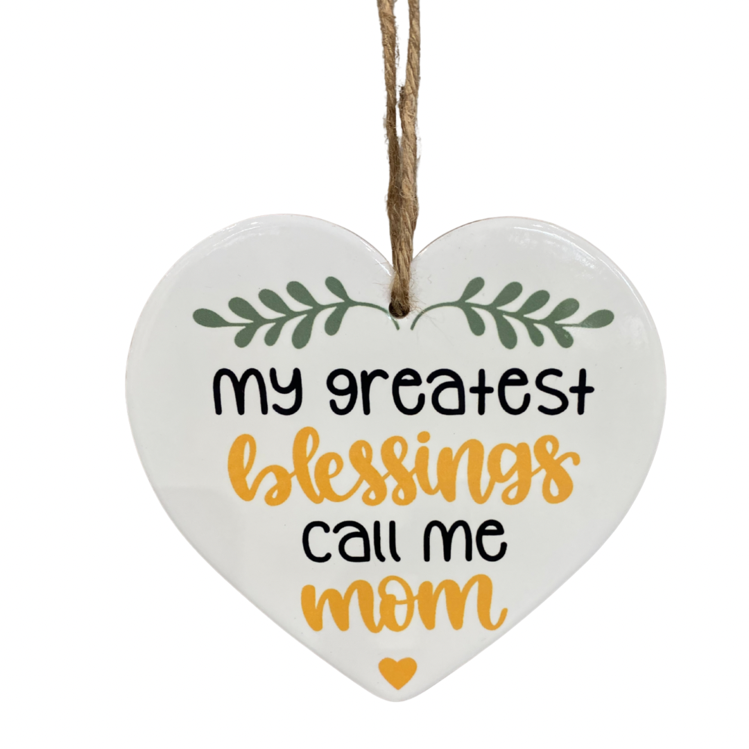 ceramic heart gift for mothers