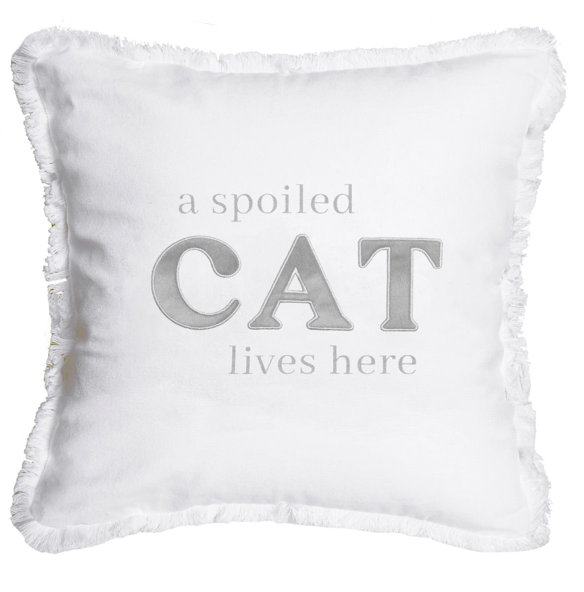 Buy Online Spoiled Cat Pillow Gift For Cat Lovers Imperial Gifts And Decor