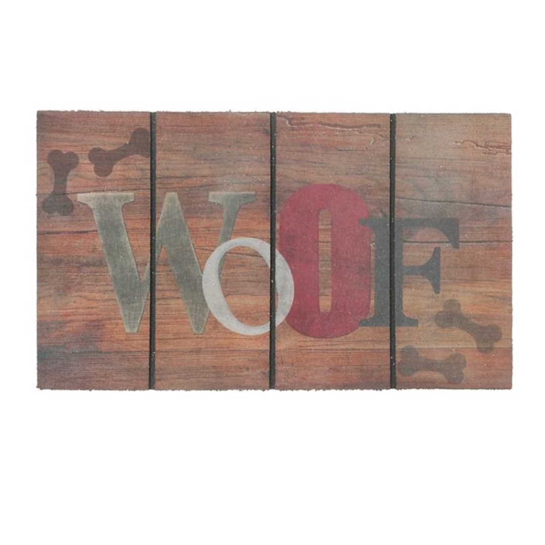 Woof Door Mat